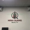 Logo mica trong, logo mica in uv, logo trong suốt, logo trong in màu