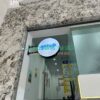 Lô gô mica màu, Logo acrylic gắn tường, Dán lô gô công ty, Lắp lô gô 3D