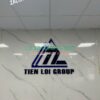 Lô gô chân nổi, logo đế focmex, Lắp lô gô 3D, Dán logo nhựa